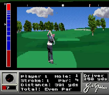 Jack Nicklaus Golf (USA) screen shot game playing